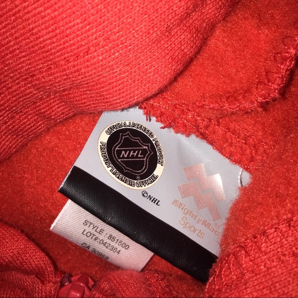 Red wings sweater - Picture 3 of 3